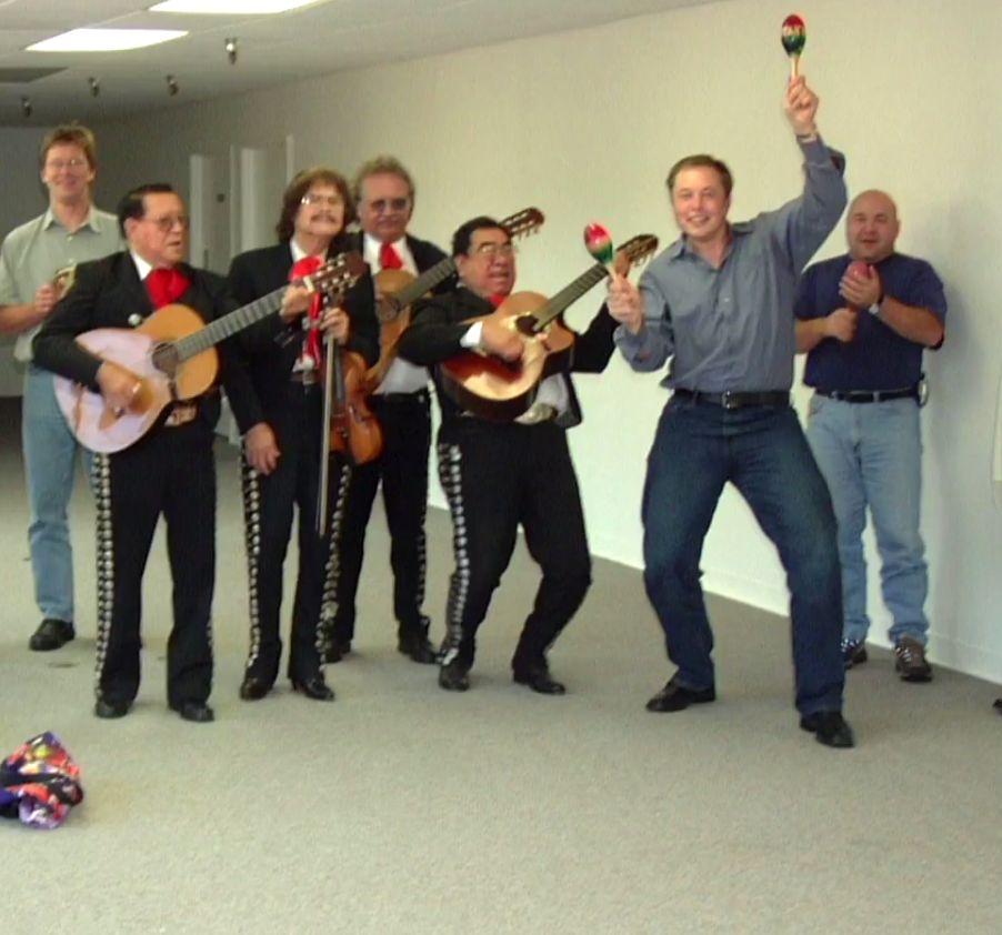 Plantilla de meme Elon Musk Dance