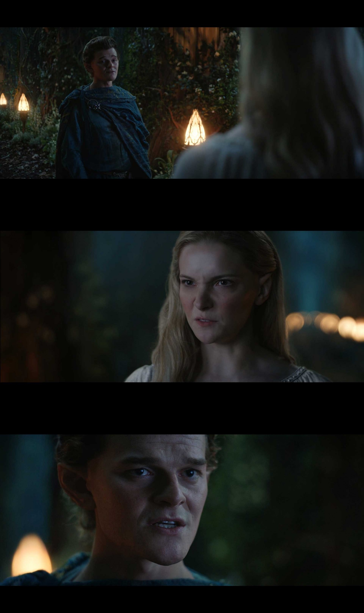 Template meme Elrond, Galadriel, Rings of Power