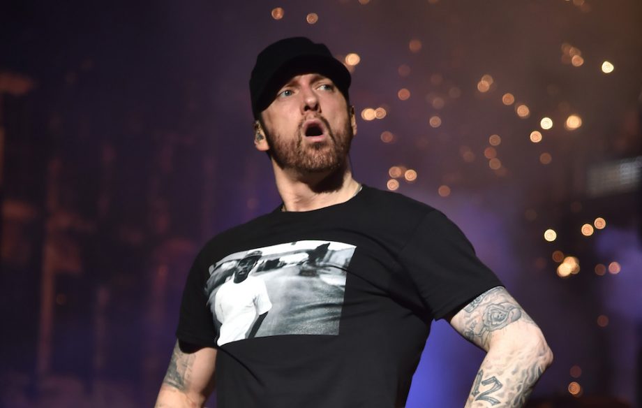 Plantilla de meme Eminem Shocked Face