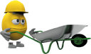 Plantilla de meme Emoji With A Wheelbarrow