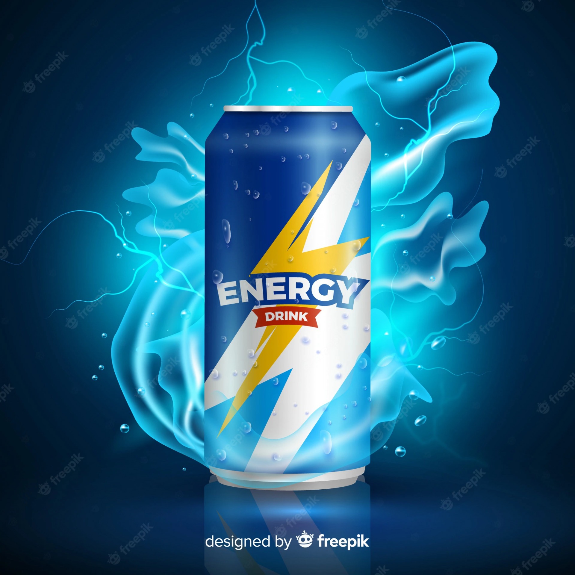 Plantilla de meme Energy drink
