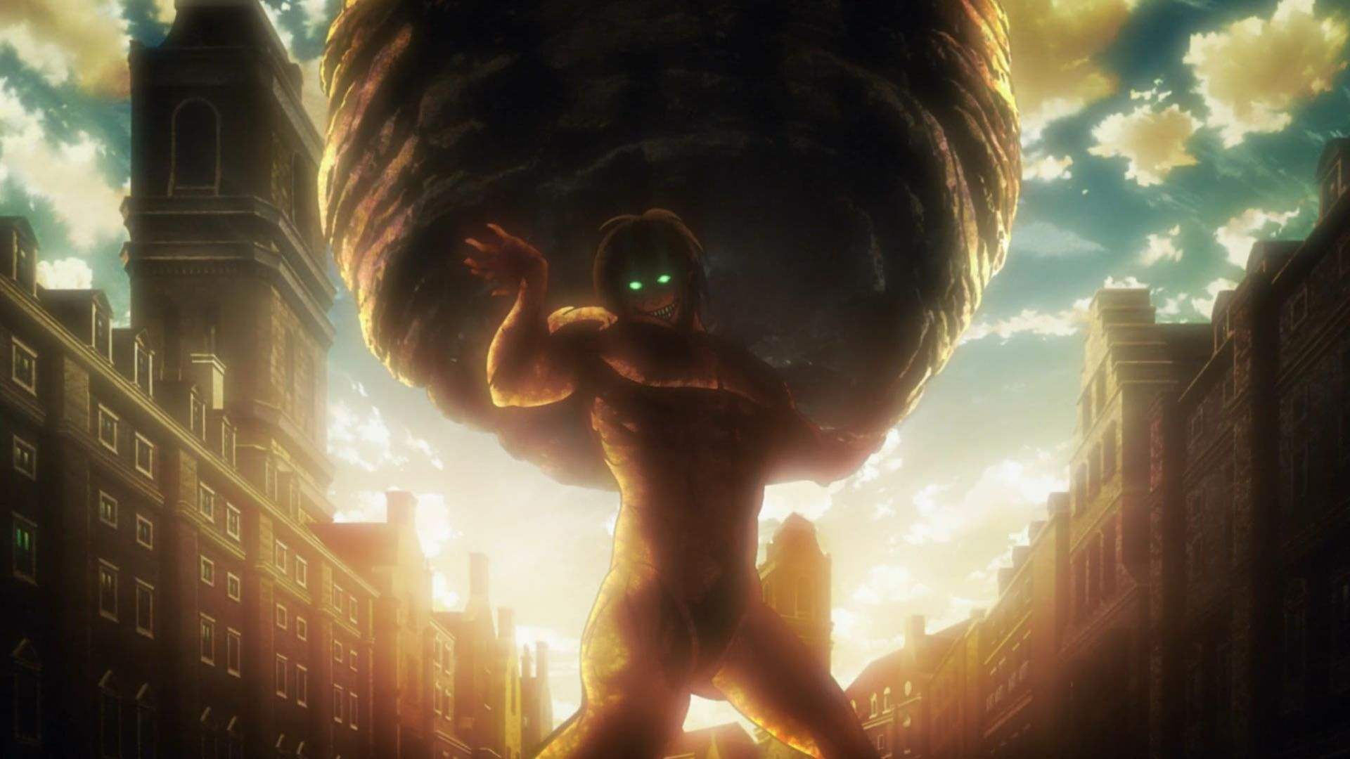 Template meme Eren carrying boulder