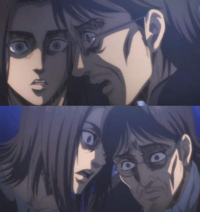 Template meme Eren manipulates Grisha