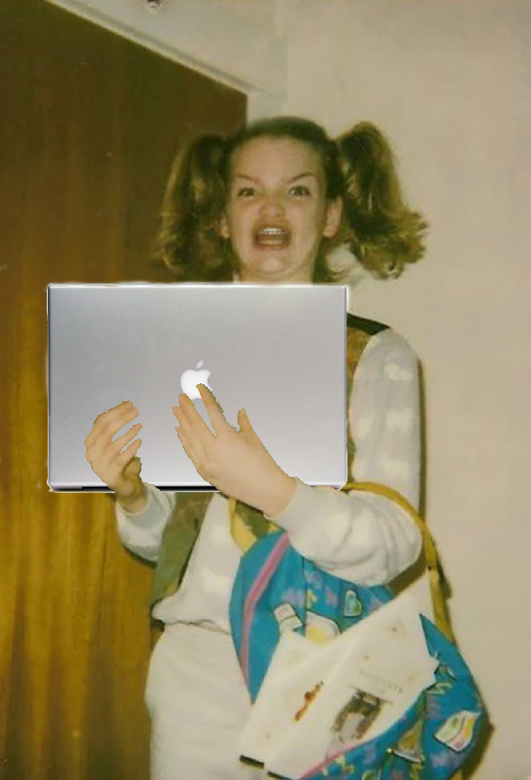 Ermahgerd MacBook meme template