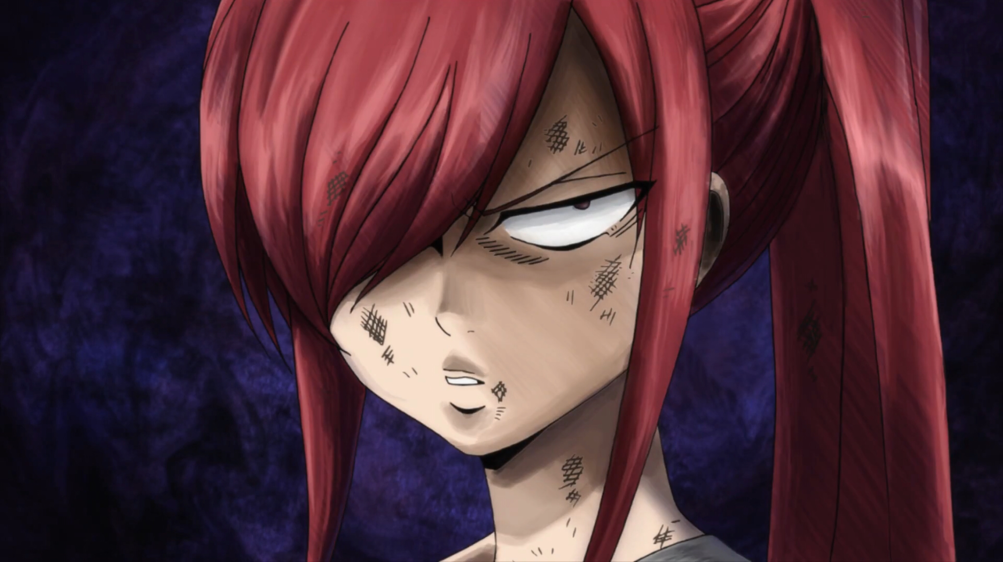 Plantilla de meme Erza is Madly Unimpressed