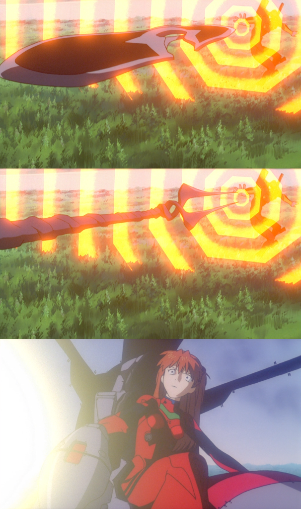 Template meme Evangelion surprise