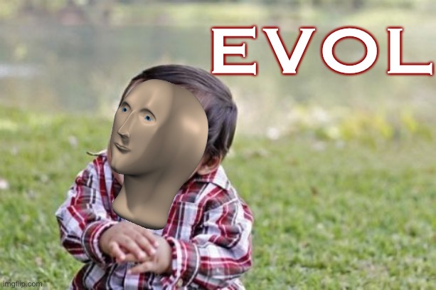 Plantilla de meme Evol