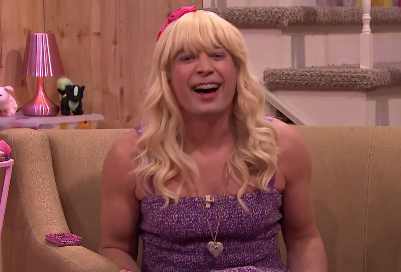 Template meme Eww jimmy fallon girl.