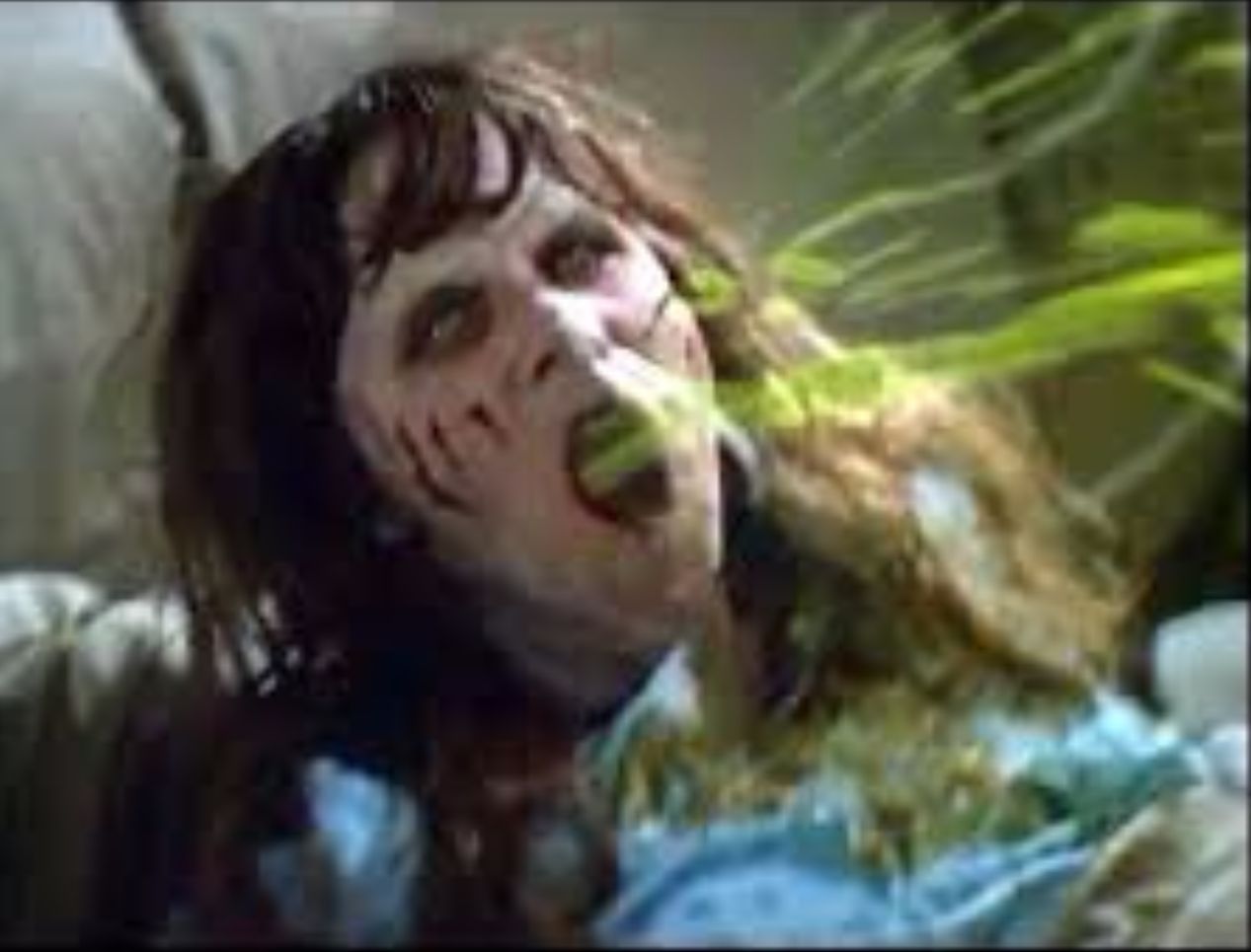 Plantilla de meme Exorcist puke