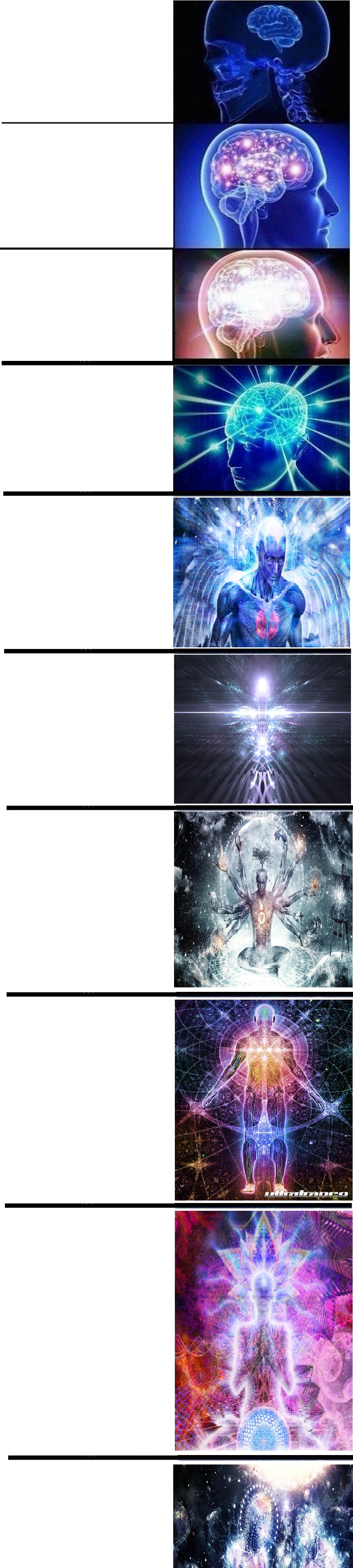 Plantilla de meme Expanding Brain Meme