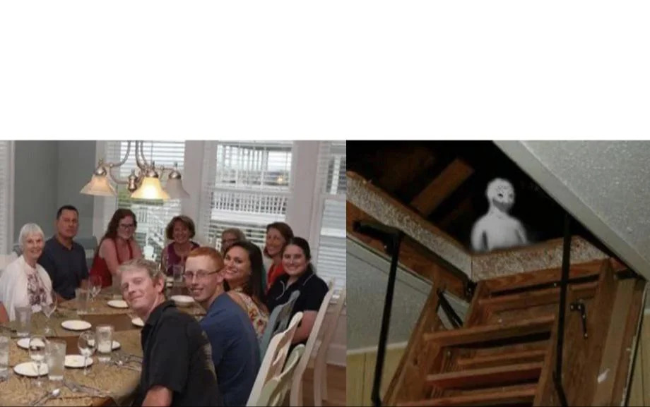 Plantilla de meme Family Dinner