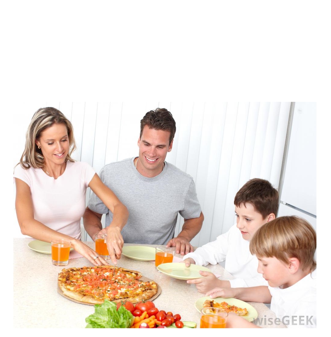Plantilla de meme Family Dinner Pizza 
