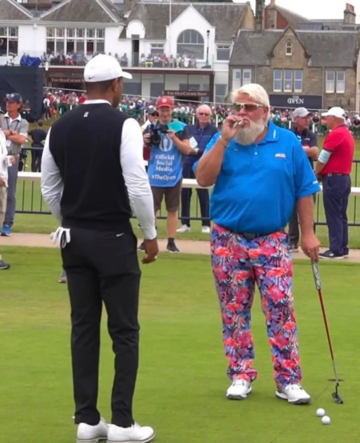 Plantilla de meme Fancy golfer