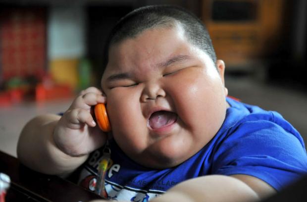 Template meme Fat Asian Kid