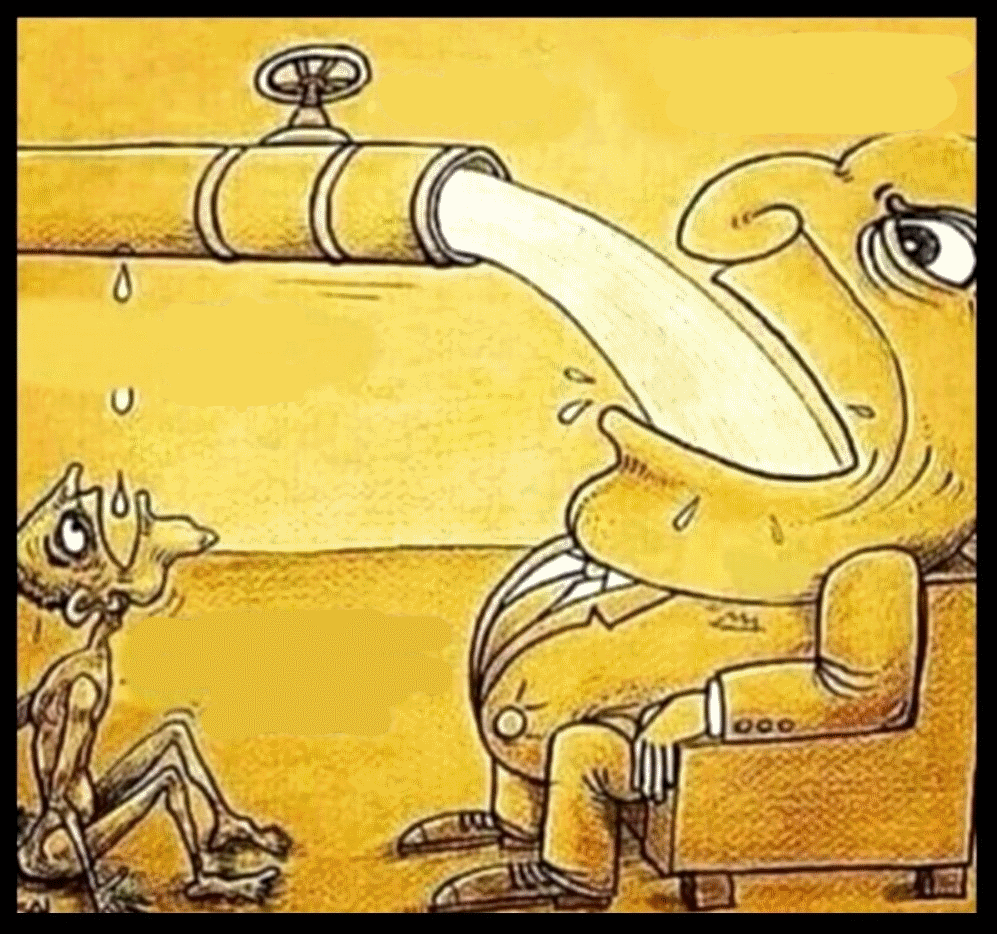 Plantilla de meme fat guy drinking water