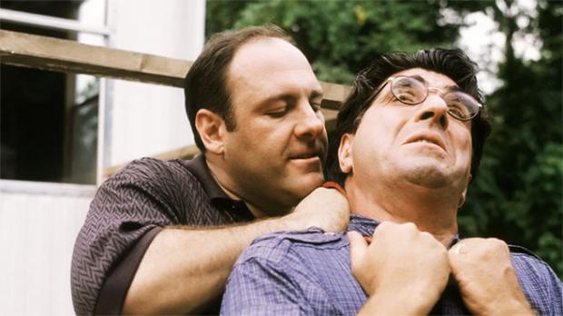 Plantilla de meme Fed up Tony Soprano