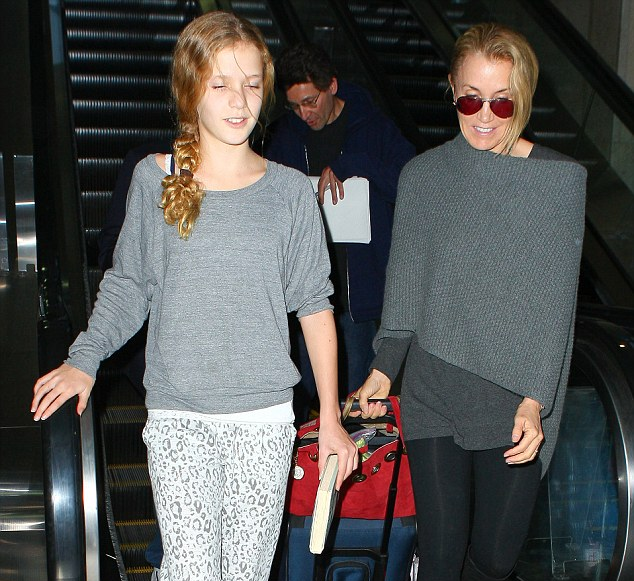 Template meme Felicity Huffman and Sofia Grace Macy