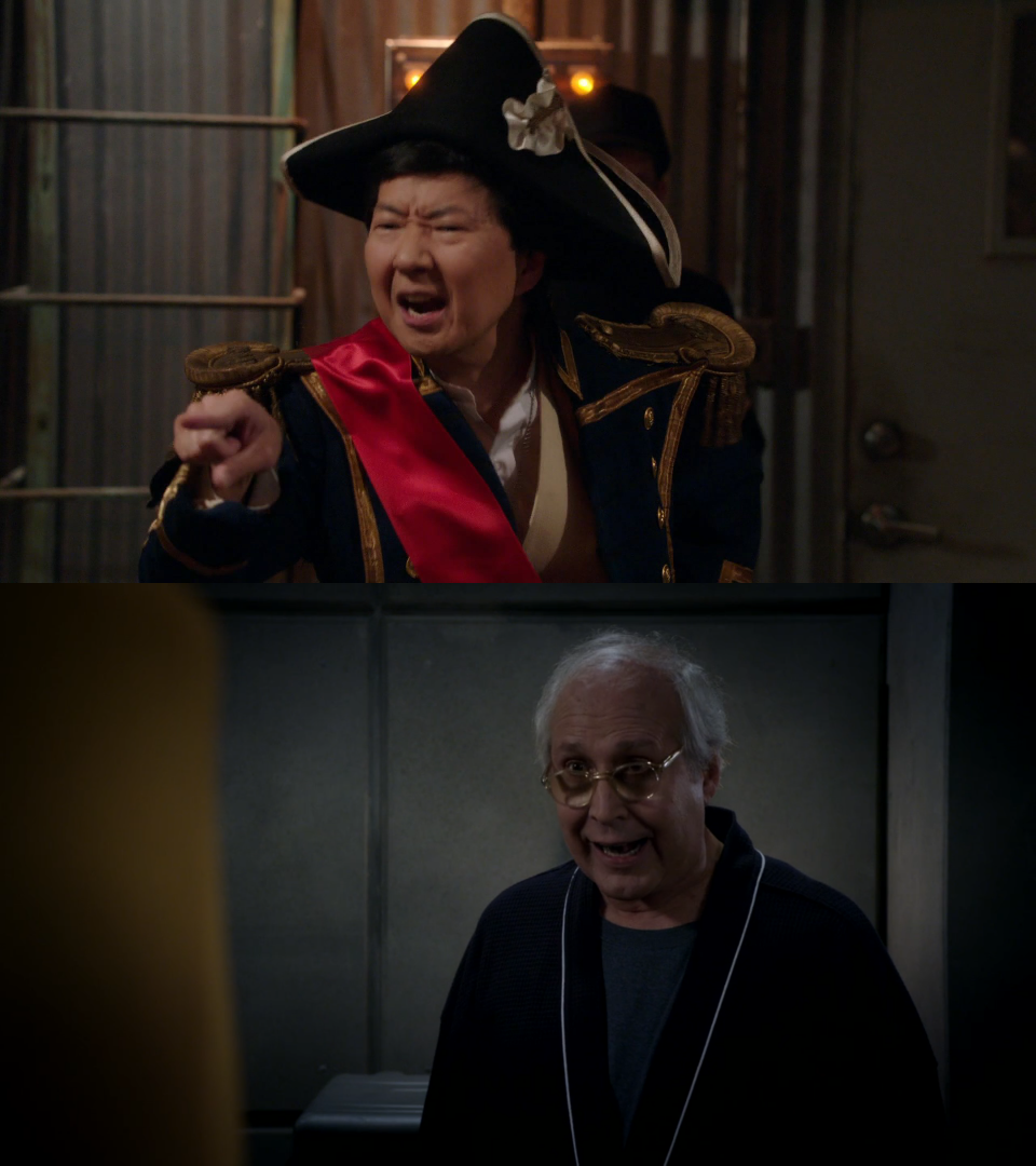 Plantilla de meme Fire/Ghost - Community TVShow