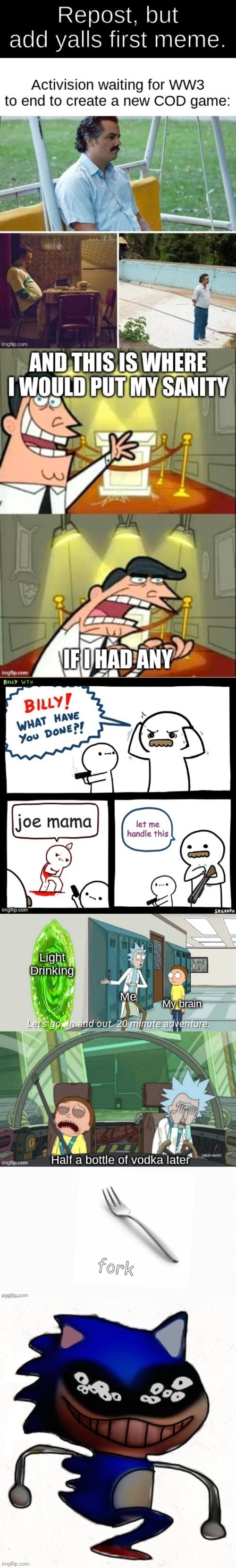 Plantilla de meme First meme