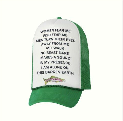 Plantilla de meme fish hat