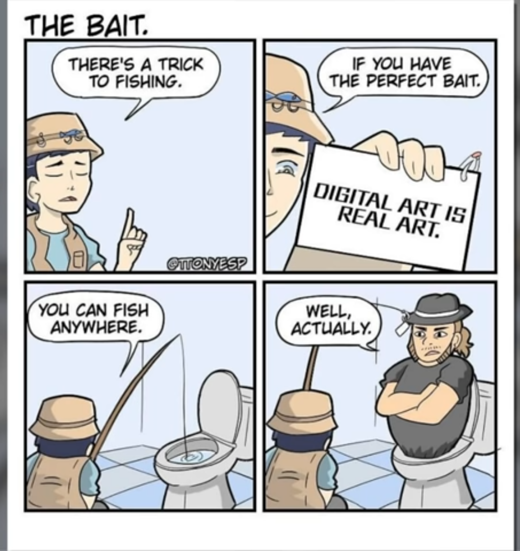 Plantilla de meme Fishing meme