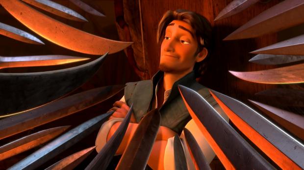 Plantilla de meme Flynn rider swords