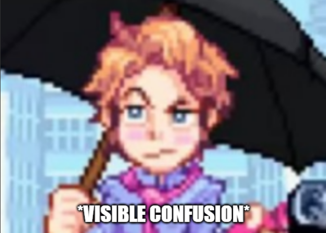 Plantilla de meme FNF Senpai Visible Confusion