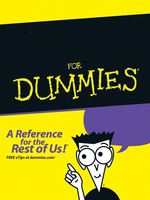 Plantilla de meme For dummies book