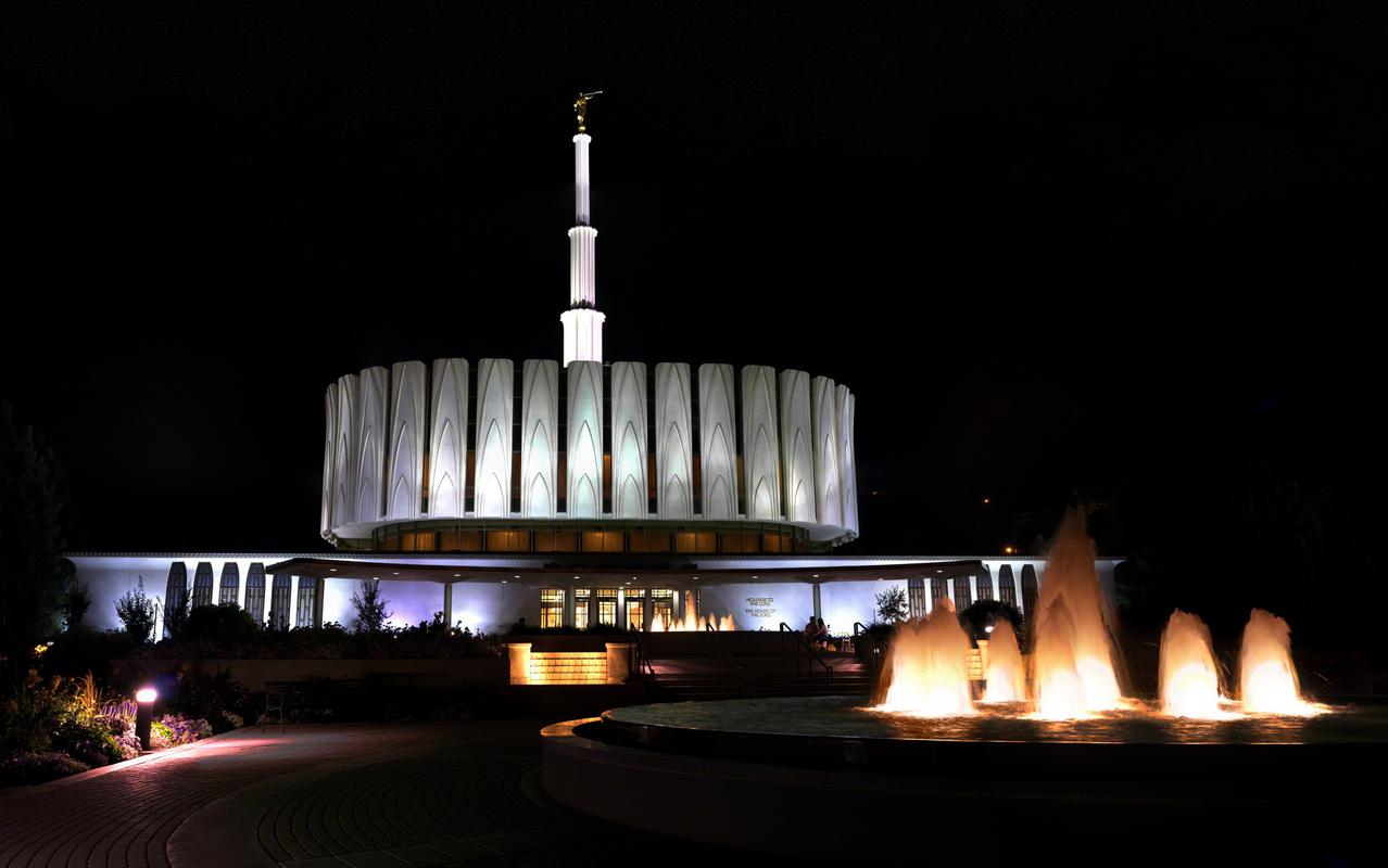 Former Provo Temple meme template