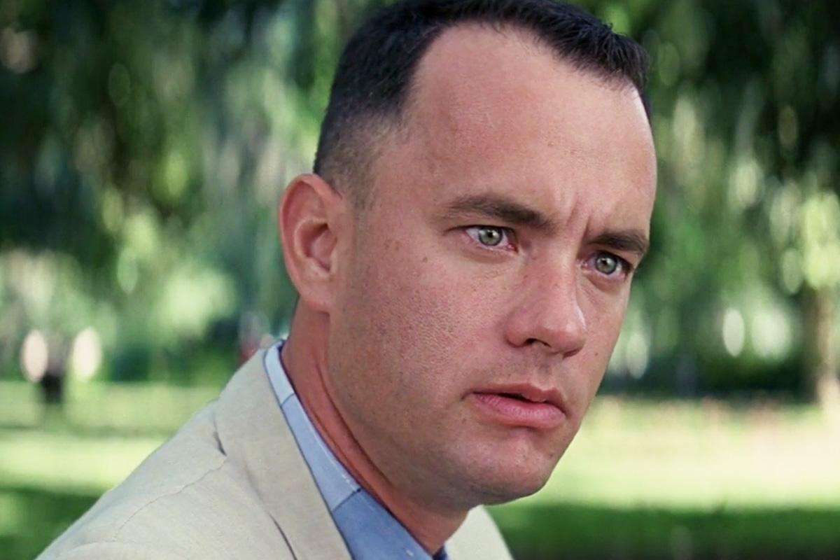 Template meme Forrest Gump - and just like that - HD