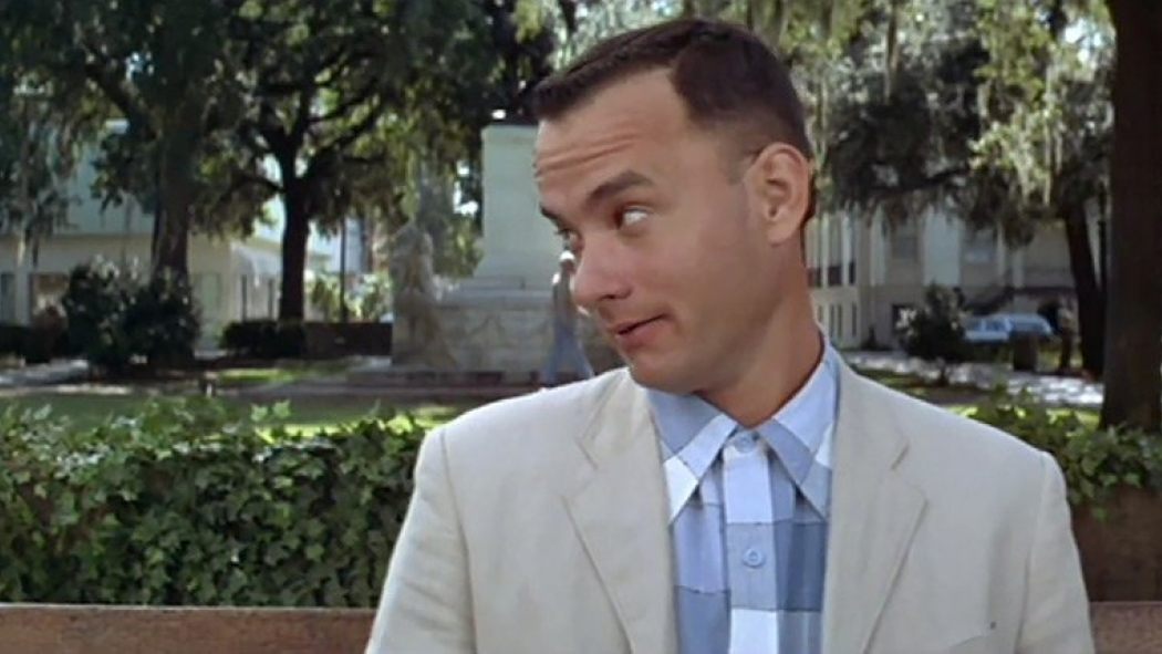 Plantilla de meme Forrest Gump Face