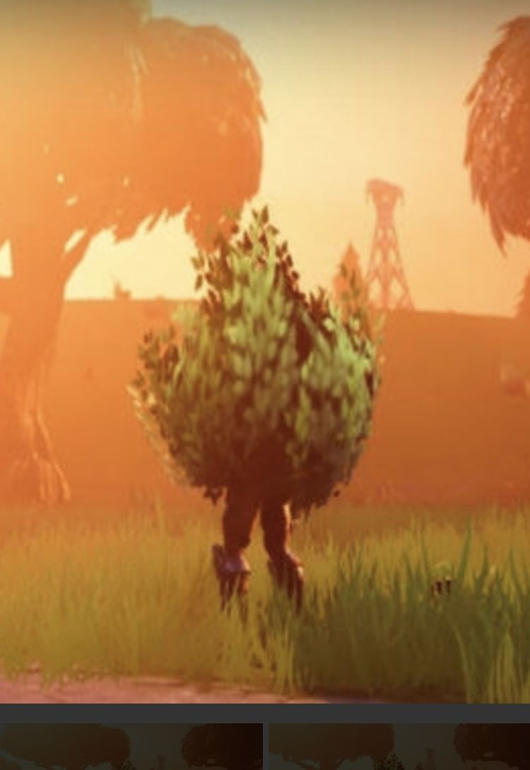 Plantilla de meme Fortnite bush
