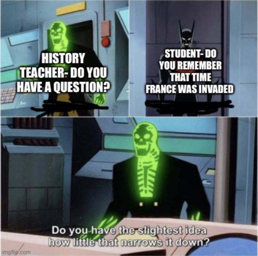 Template meme France as seen in history