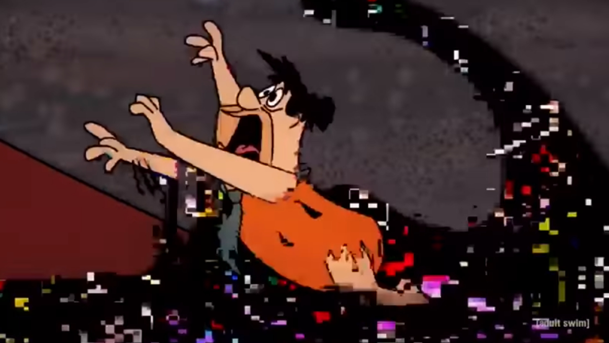 Plantilla de meme Fred Flintstone Dies