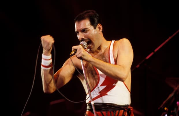 Plantilla de meme freddie mercury