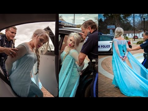 Plantilla de meme frozen elsa arrested