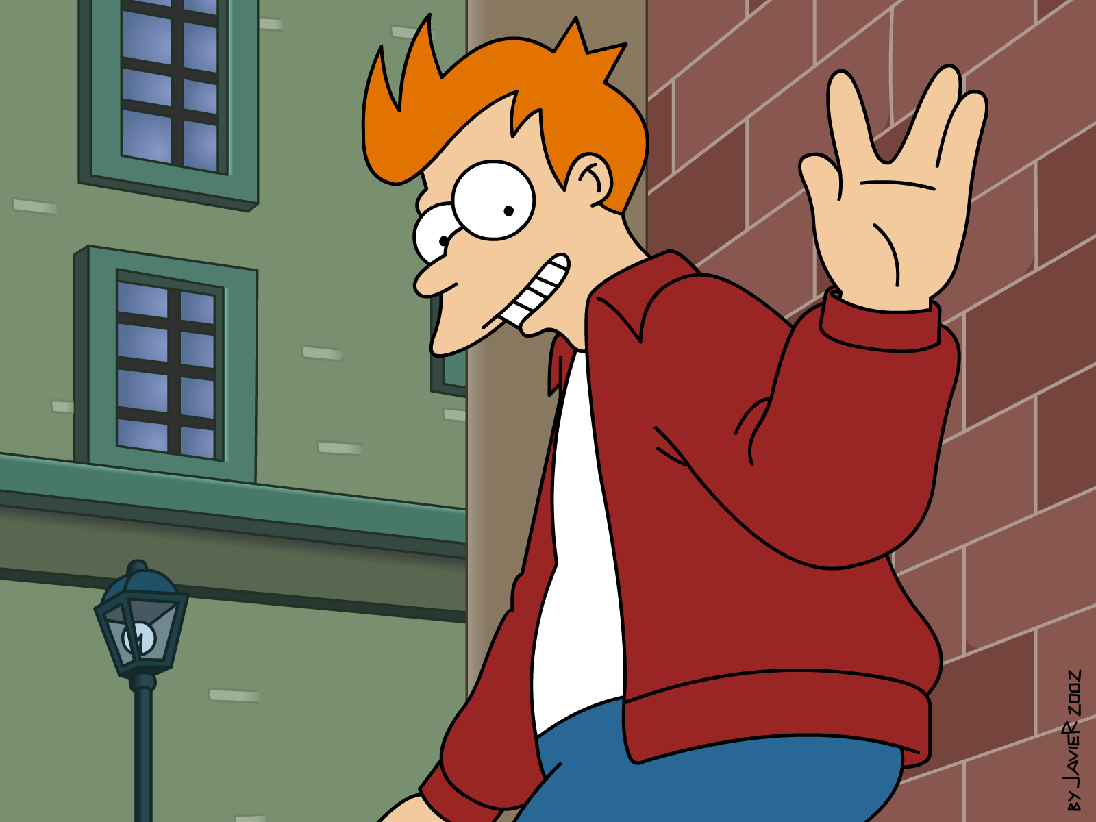 Template meme Fry from Futurama