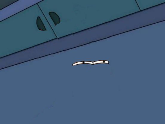 Template meme Futurama Fry Eyes