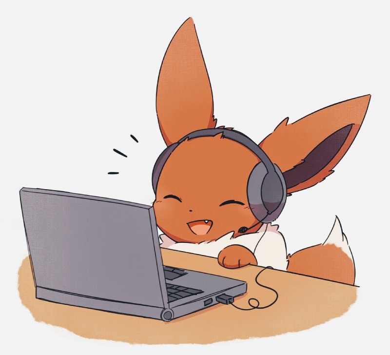 Plantilla de meme Gaming Eevee
