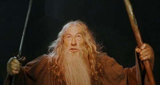 Plantilla de meme gandalf