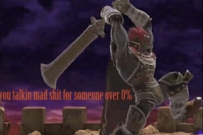 Plantilla de meme Ganondorf had never seen such b.s. before