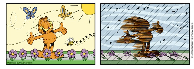 Plantilla de meme garfield expectation reality