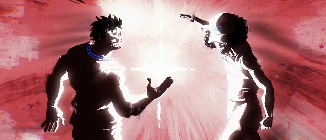 Template meme Garp and kuzan dap up