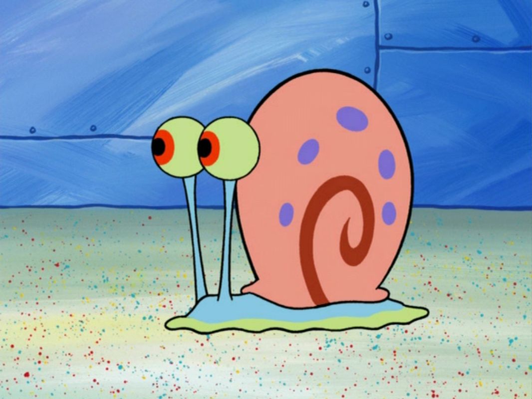 gary the snail meme template
