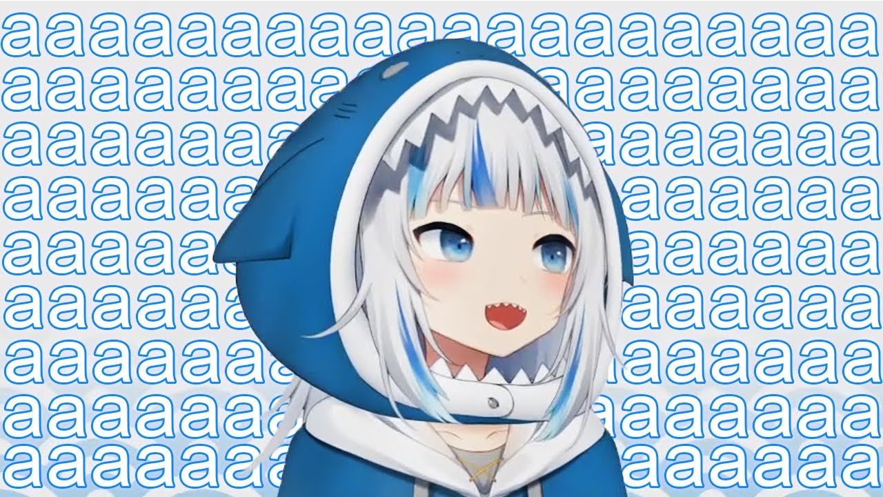 Plantilla de meme gawr gura a hololive english v3