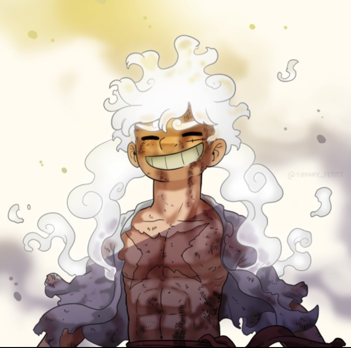 Plantilla de meme Gear 5 Luffy
