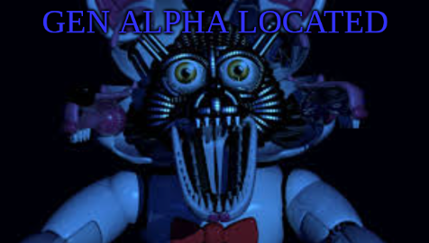 Plantilla de meme Gen Alpha Located