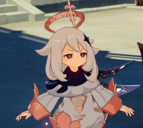 Template meme Genshin Impact Paimon