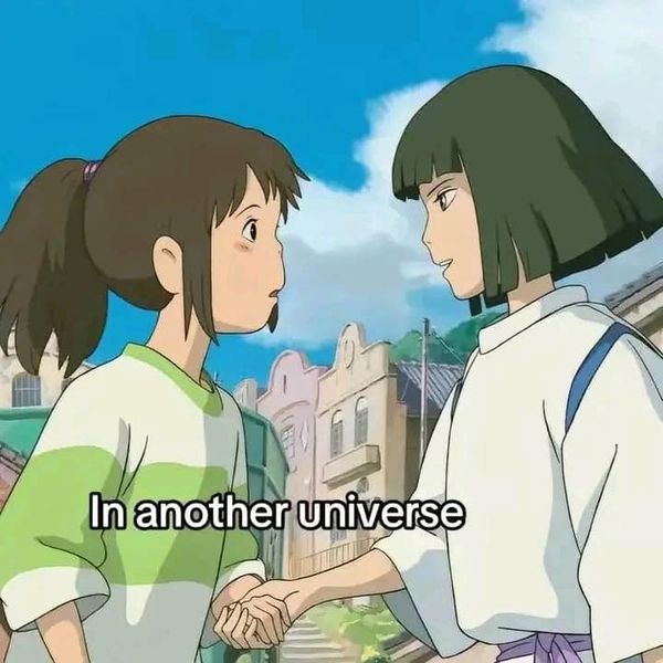 Template meme ghibli what if