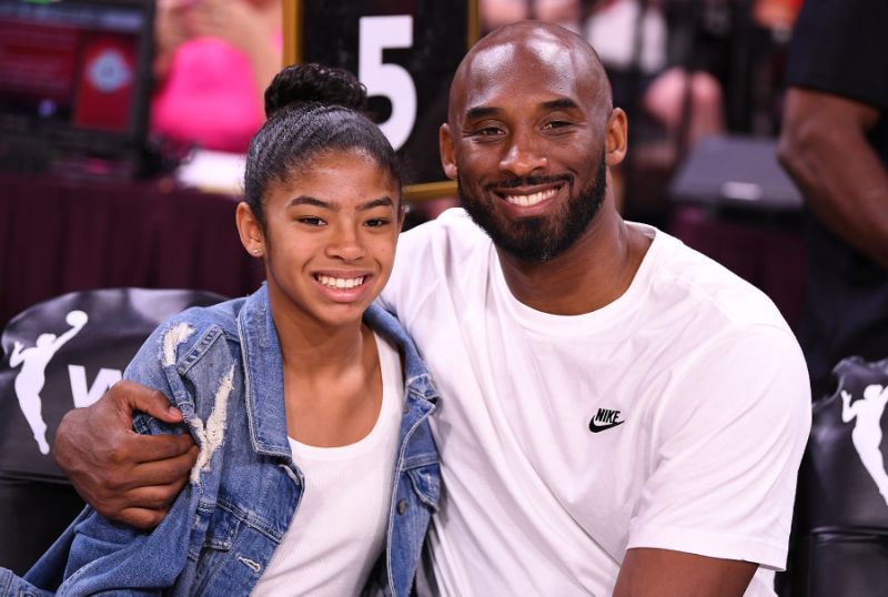 Template meme Gianna and Kobe Bryant